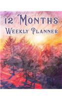 12 Month Weekly Planner