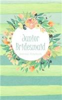 Junior Bridesmaid Journal Notebook