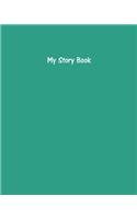My Story Book Persian Green Journal