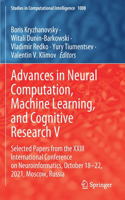 Advances in Neural Computation, Machine Learning, and Cognitive Research V