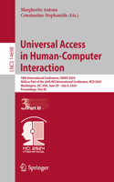 Universal Access in Human-Computer Interaction: 18th International Conference, Uahci 2024, Held as Part of the 26th Hci International Conference, Hcii 2024, Washington, DC, Usa, June 29 - July 4, 