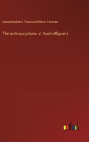 Ante-purgatorio of Dante Alighieri