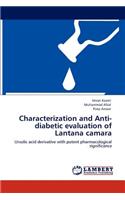 Characterization and Anti-diabetic evaluation of Lantana camara