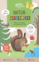 Natur-Challenges: Mitmach-Aufgaben und spannende Facts fur Kinder ab 6 Jahren, zum Mitnehmen in die Natur