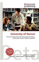 University of Denver: (English)