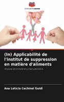 (In) Applicabilité de l'institut de suppression en matière d'aliments