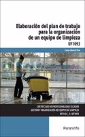 Elaboracion del plan de trabajo para la organizacion de un equipo de limpieza
