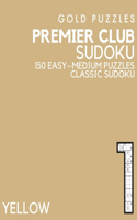 Gold Puzzles Premier Club Sudoku Yellow Book 1