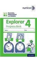 Numicon: Geometry, Measurement and Statistics 4 Explorer Progress Book