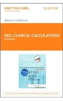 Clinical Calculations - Elsevier eBook on Vitalsource (Retail Access Card)