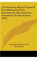 Preliminary Report Prepared For Submission To Its Principals By The American Committee On Electrolysis (1916)