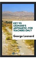 Key to Leonard's Arithmetic