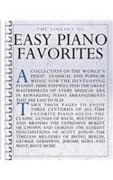The Library Of Easy Piano Favorites