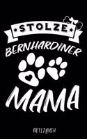 Stolze Bernhardiner Mama Notizbuch