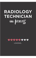 Radiology Technician Notebook - Radiologist in process