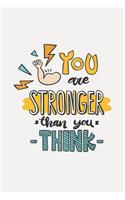 YOU are STRONGER than you THINK