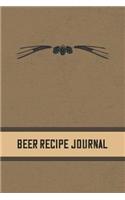 Beer Recipe Journal