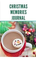 Christmas Memories Journal: Cup of Hot Chocolate Cover - 20 Years of Family Festive Moments Traditions Keepsake Book