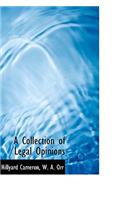 A Collection of Legal Opinions
