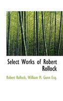 Select Works of Robert Rollock