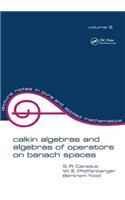 Calkin Algebras and Algebras of Operators on Banach Spaces