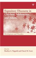 Expository Discourse in Children, Adolescents, and Adults
