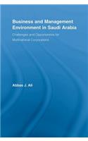 Business and Management Environment in Saudi Arabia
