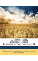 Jahrbuch Der Geologischen Bundesanstalt, Volume 54