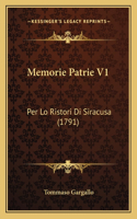 Memorie Patrie V1