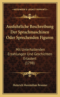 Ausfuhrliche Beschreibung Der Sprachmaschinen Oder Sprechenden Figuren