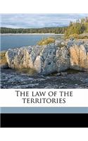 The Law of the Territories