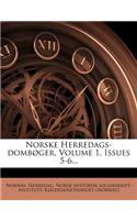 Norske Herredags-Domboger, Volume 1, Issues 5-6...