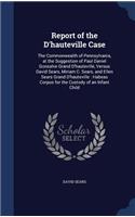Report of the D'hauteville Case