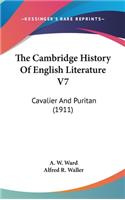 Cambridge History Of English Literature V7