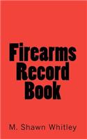 Firearms Record Book