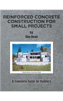 Reinforced Concrete Construction for Small Projects