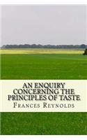 enquiry Concerning the principles of taste