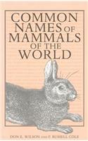 Common Names of Mammals of the World