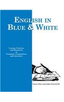 English in Blue & White