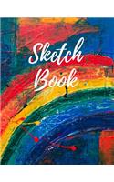 Sketch Book Dot Grid Paper Large Notebook for Drawing, Doodling or Sketching: 110 Pages, 8.5 x 11: Cute Personalized Empty Notebook (110 Pages 17.50 x 11.25)