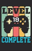 Level 19 complete