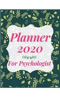 Planner 2020 for Psychologist