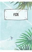 Fiji: Ruled Travel Diary Notebook or Journey Journal - Lined Trip Pocketbook for Men and Women with Lines