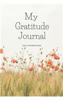 My Gratitude Journal Daily Affirmations (Floral)