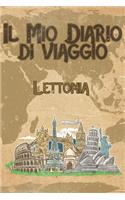 Il mio diario di viaggio Lettonia: 6x9 Diario di viaggio I Taccuino con liste di controllo da compilare I Un regalo perfetto per il tuo viaggio in Lettonia e per ogni viaggiatore