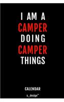 Calendar for Campers / Camper