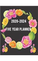 2020-2024 Five Year Planner: Monthly Schedule Organiser- Agenda Planner for The Next Five years, 60 Months Calendar, Appointment Notebook (2020-2024 Calendar Planner)