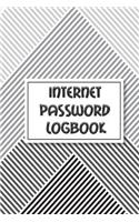 Internet Password Logbook: Password Organizer Journal Notebook Logbook to Keep Personal Internet Address Size 6*9 Inches 119 Pages Graphic Background(8 Password Book)