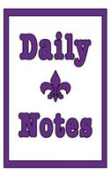 Daily Notes