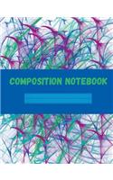 Composition Notebook College Ruled Abstract Art